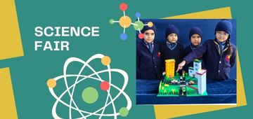 Student using microscope in science lab